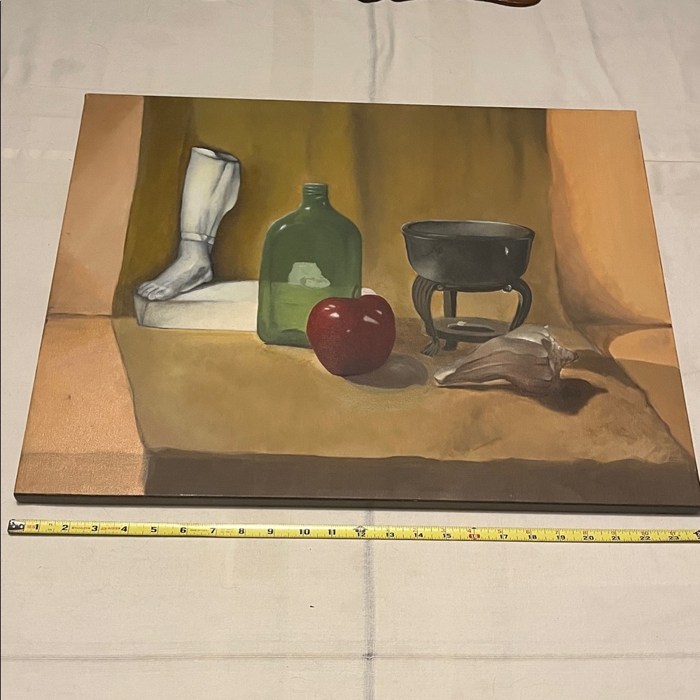 Original Still Life Painting Art Piece by Maria Lucia Londoño 2010 Oil Canvas - Picture 3 of 7